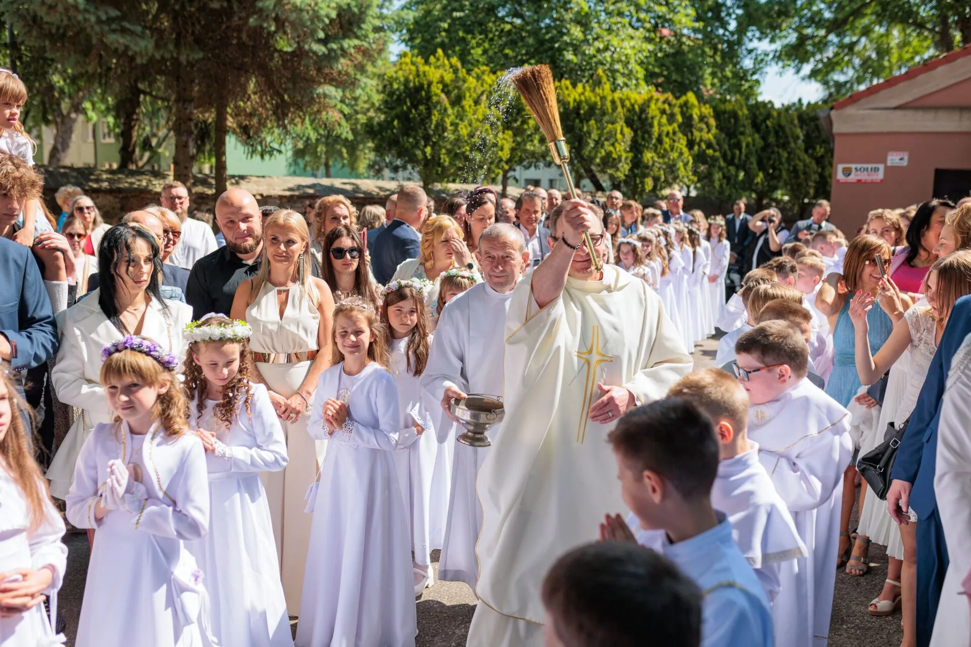 Fotografia z Komunii Świętej