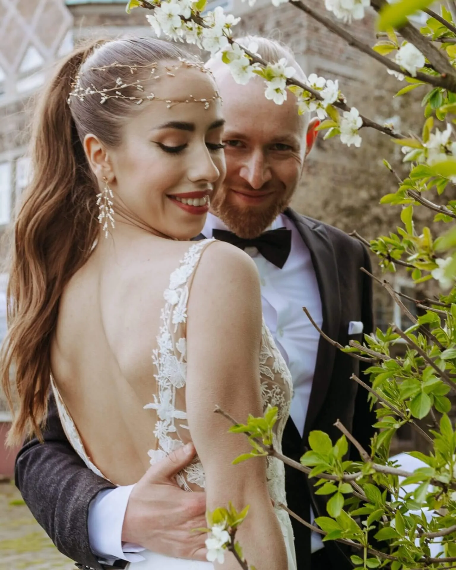 Julia i Maciej stylizowana sesja ślubna w okolicy sali weselnej Jachtowa w Szczecinie